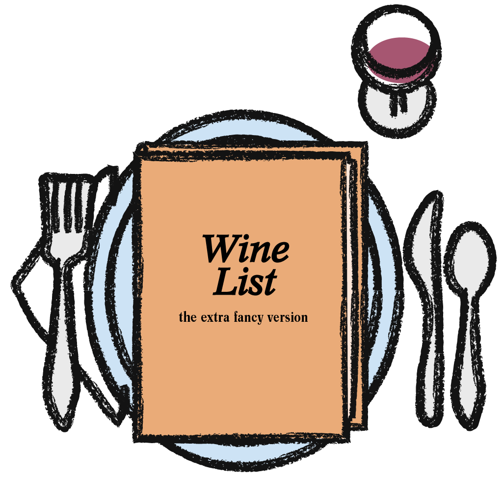 Fancy wine best sale list