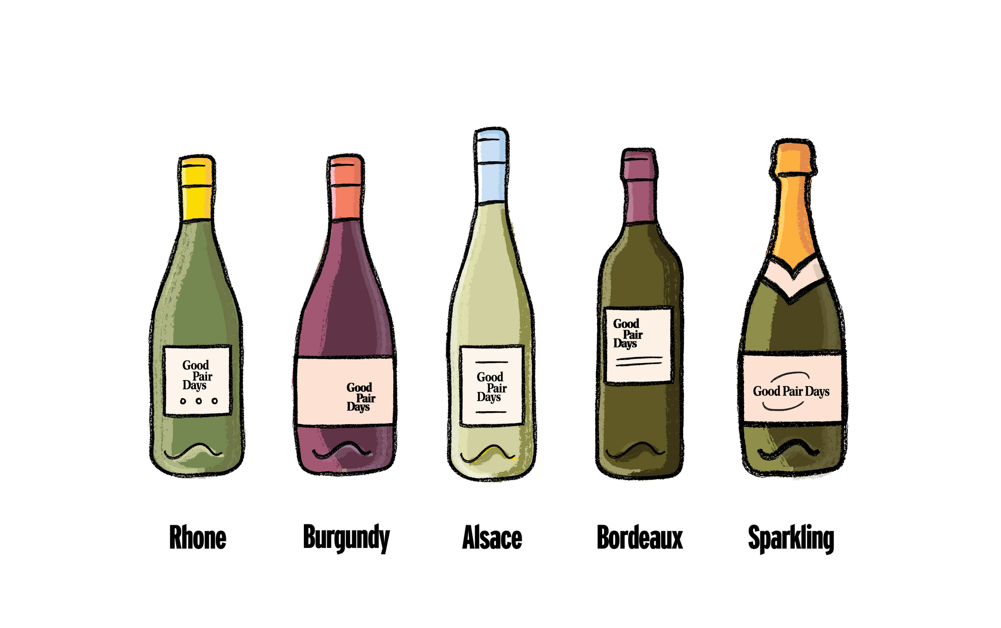 A Visual Guide to All the Different Shapes and Sizes of Wine